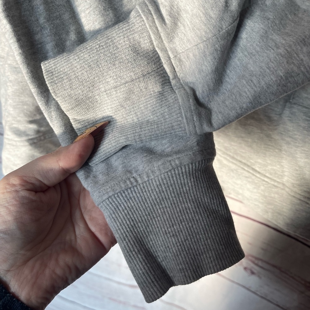 Lululemon Split Pullover Heathered Light Grey / S… - image 6